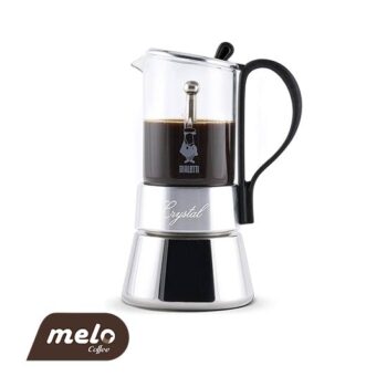 قهوه جوش بیالتی مدل موکا کریستال اینداکشن (4 کاپ) - قهوه ملو