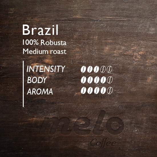 brazil robusta medium roast coffee