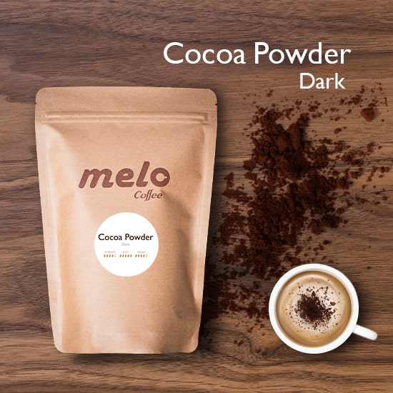 پودر کاکائو تلخ فروشگاه قهوه ملو