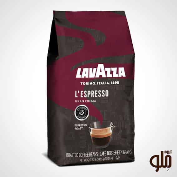 قهوه دان لاوازا L Espresso Gran crema (یک کیلویی)