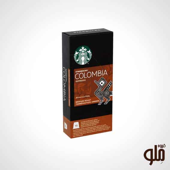 کپسول قهوه استارباکس مدل کلمبیا