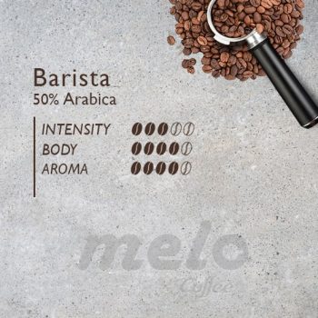 قهوه ترکیبی 50% عربیکا 50% روبوستا