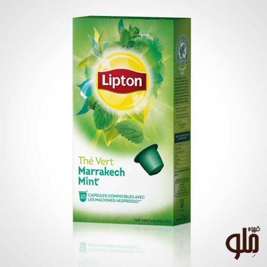 چای کپسولی لیپتون مراکشی و نعنا