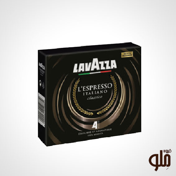 قهوه لاوازا اسپرسو ایتالیانو کلاسیکو 500 گرمی
