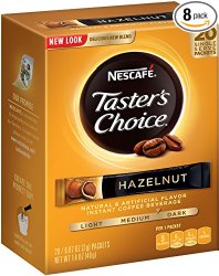 قهوه فوری نسکافه تیستر چویس Nescafe Tasters Choice Hazelnut