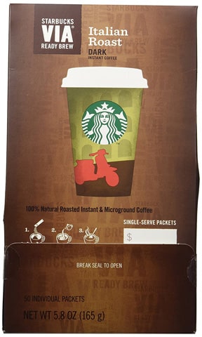 قهوه فوری روست ایتالیایی استار باکس Starbucks Italian Roast Instant Coffee