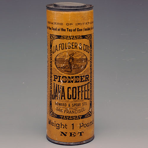 بسته بندی های قهوه فولجرز به نام قهوه جاوا
