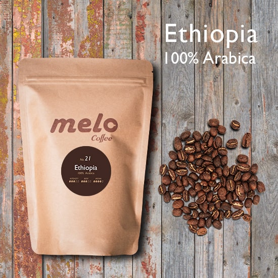 قهوه اتیوپی 100 درصد عربیکا