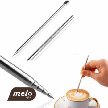 قلم ساده Latte art استیل مخصوص طراحی