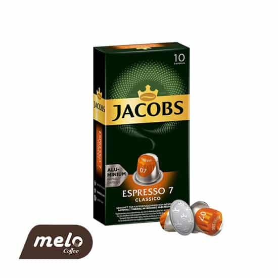 کپسول جاکوبز مدل اسپرسو کلاسیکو Espresso Classico (10 عددی)