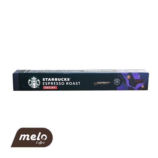 کپسول استارباکس مدل Espresso Roast Decaf