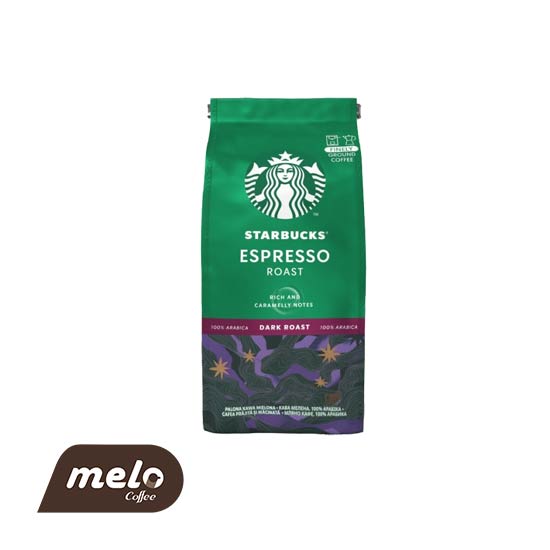 قهوه استارباکس Espresso Roast دارک (200گرمی آسیاب شده)