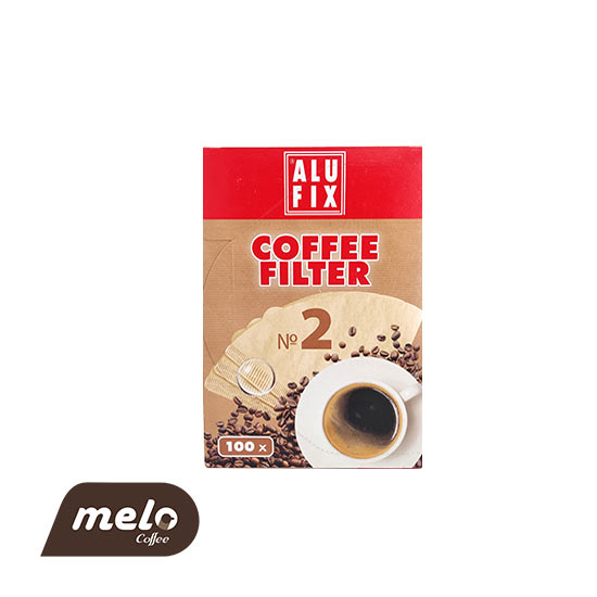 خرید فیلتر کاغذی قهوه فرانسه آلوفیکس سایز 2 - قهوه ملو