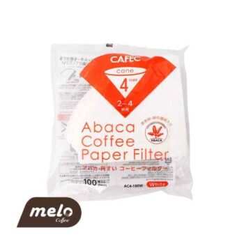 فیلتر کاغذی دریپر V60 برند Cafec مدل Abaca - قهوه ملو