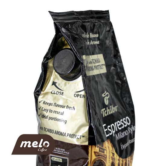 دانه قهوه چیبو مدل اسپرسو میلانو استایل (1 کیلوگرم)