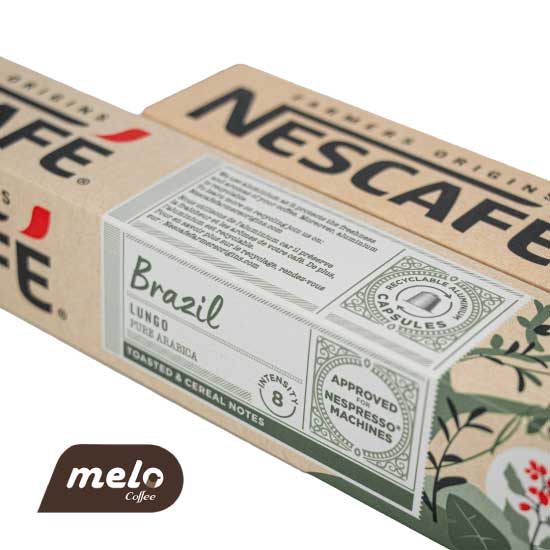 کپسول نسپرسو مدل برزیل لانگو Nescafe — تصویر ۴