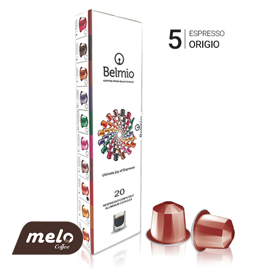 کپسول قهوه برند belmio مدل Espresso Origio (20 عددی)